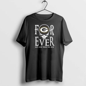 12 Green Bay Packers Forever Not Just When We Win T-Shirt