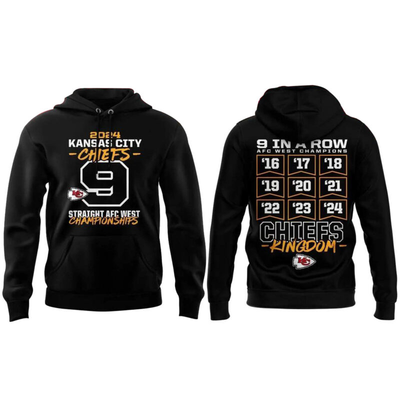 2024 Kansas City Chiefs 9 Straight Afc West Championships Hoodie.jpg