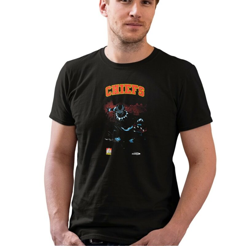 2025 Chiefs And Black Panther Marvel 0 T Shirt.jpg