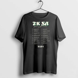 2K Sa Rushing Record Tour 2021 Dates Featuring Green Bay Packers T-Shirt
