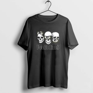 3 Skull Packers Green Bay T-Shirt