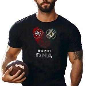 49Ers Athletics Dna Heartprint Fingerprint T-Shirt