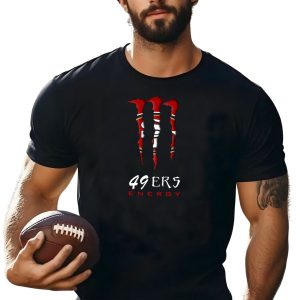 49Ers Energy Monster Claw T-Shirt