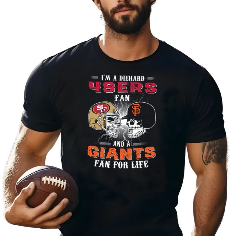 49Ers Fan And A Giants Fan T Shirt T Shirt 1