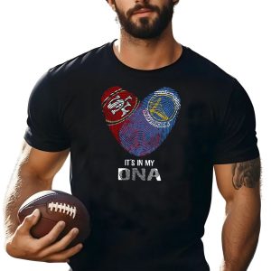 49Ers Golden State Warriors It'S In My Dna T-Shirt