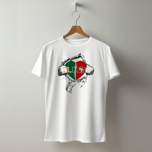 49Ers Hurricanes Heart Logo U Sf T-Shirt