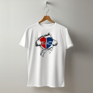49Ers Penn State Heart Logo Fusion T-Shirt