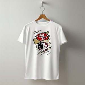 49Ers Seminoles Sf Logo With Seminole Head T-Shirt