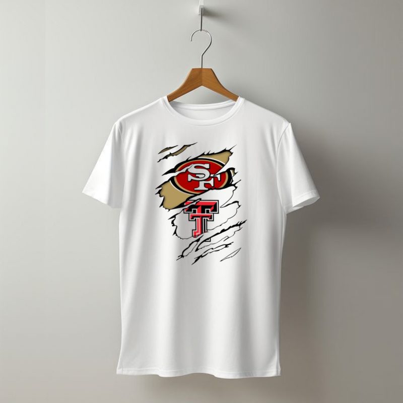 49Ers Sf Logo Texas Tech Red Raiders Tt T Shirt T Shirt 1