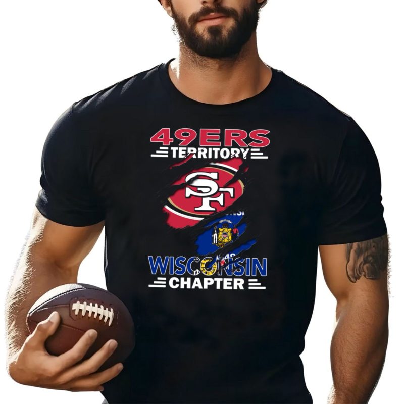 49Ers Territory San Francisco Logo Wisconsin Chapter Flag T Shirt T Shirt 1