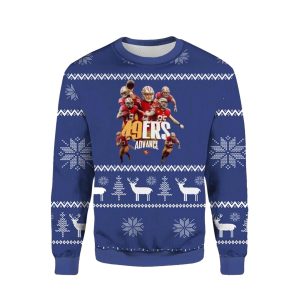 49ers Advance Ugly Sweater