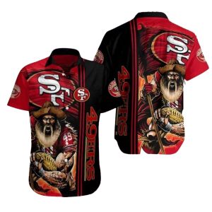 49ers Prospector Mascot Vintage Hawaiian Shirt