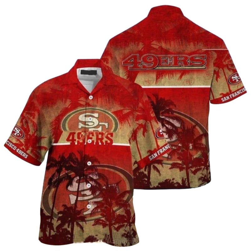 49Ers Vintage Palm Beach Coconut Hawaiian Shirt 1