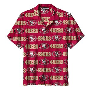 49ers With Coastal Breeze And Bold Team Art Hawaiian Shirt