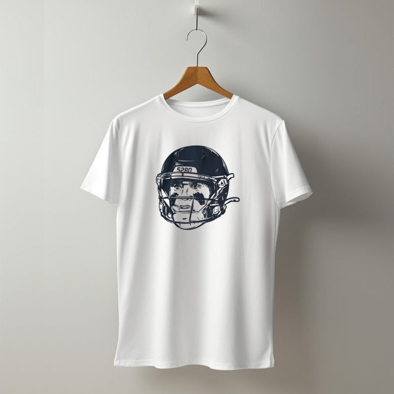 5280 Denver Broncos Crazy Eyes Nfl Football Bo Nix Painting T Shirt 1 T Shirt 1