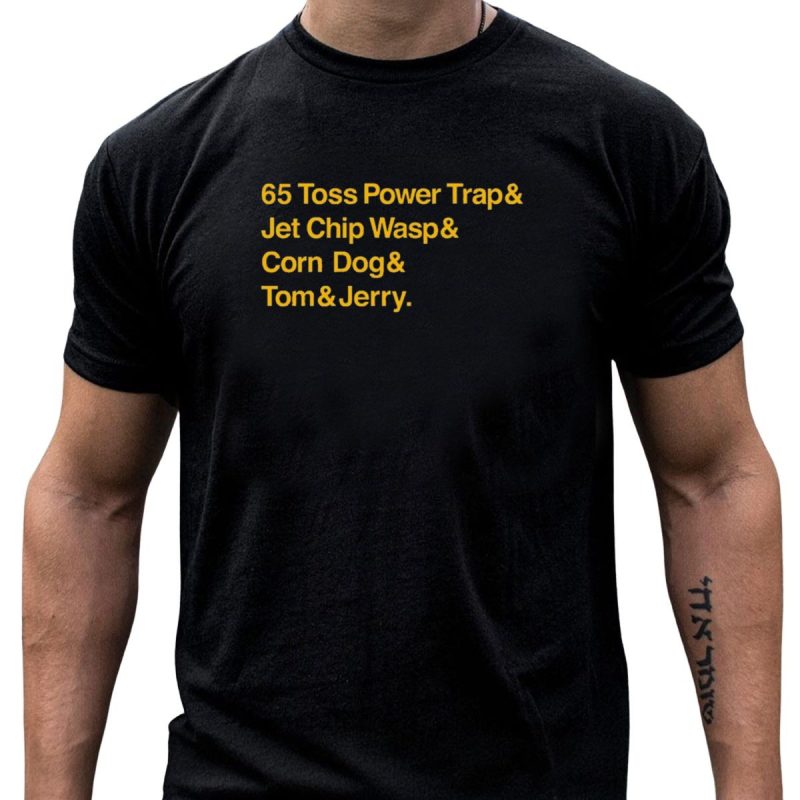 65 Toss Power Trap And Jet Chip Wasp Corn Dog Tom And Jerry Kansas City Chiefs T Shirt T Shirt 1 1