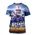 Buffalo Bills Afc East Champions Clinch Their 4Th Straight Division AOP T-Shirt