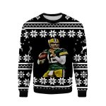 Aaron Rodgers 12 Ugly Sweater Christmas