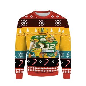 Aaron Rodgers Green Bay Packers Ugly Sweater
