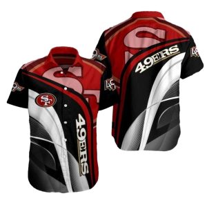 Abstract Aero San Francisco 49ers Hawaiian Shirt