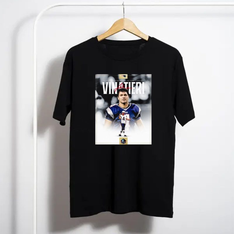 Adam Vinatieri New England Patriots 2025 Pro Football Hall Of Fame Finalist T Shirt T Shirt 1