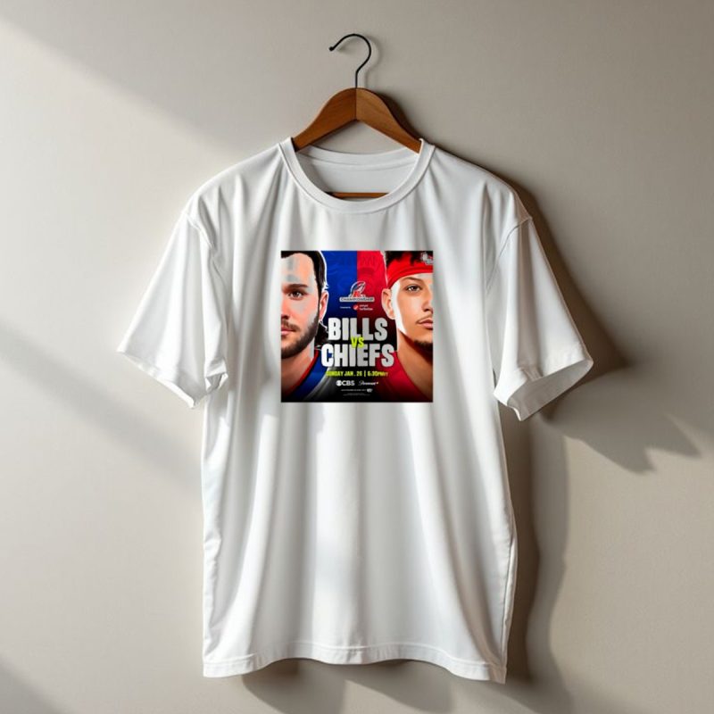 Afc Championship 2025 Bills Vs Chiefs Sunday Jan 26 6 T Shirt 1 1