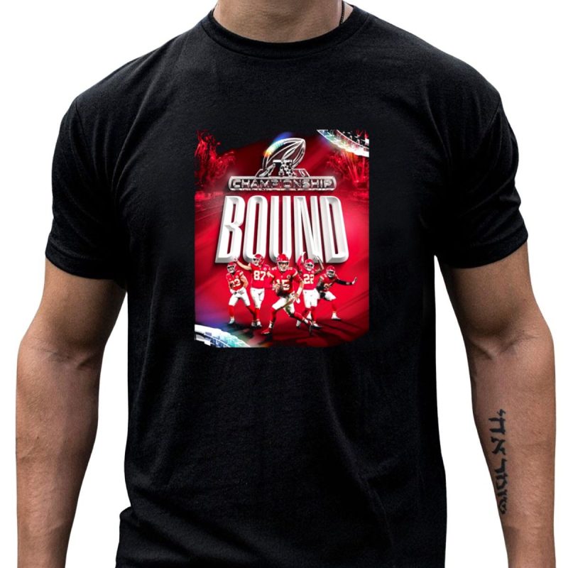 Afc Championship Bound Kansas City Chiefs Win Over Houston Texans One Step Closer T Shirt T Shirt 1 1