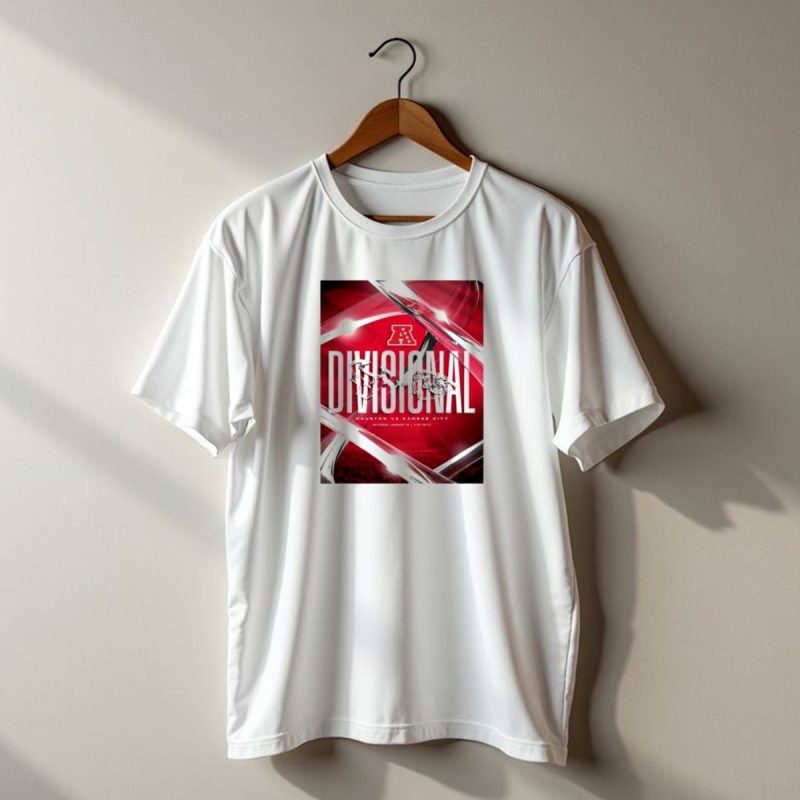 Afc Divisional Houston Texans Vs Kansas City Chiefs January 18 2025 Chiefs Kingdom T Shirt T Shirt 1 1