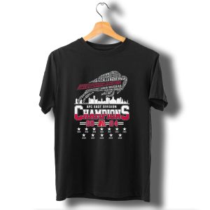 Afc East Division Champions 2024 Buffalo Bills Team Members Skyline T-Shirt