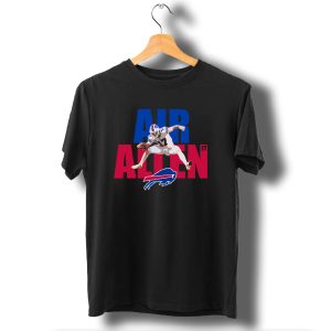 Air Allen 17 Buffalo Bills Quarterback Football T-Shirt