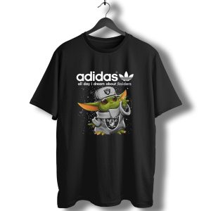 All Day I Dream About Raiders Yoda T-Shirt