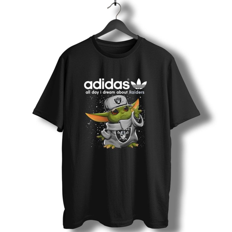 All Day I Dream About Raiders Yoda T Shirt 1 T Shirt 1