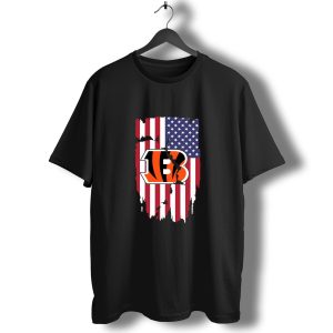 American Flag Cincinnati Bengals shirt 4th of July T-Shirt