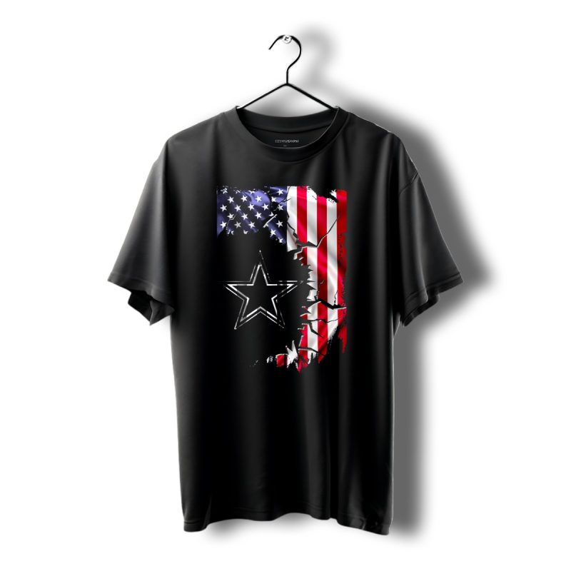 American Flag Dallas Cowboys Star T Shirt 1 T Shirt 1 1