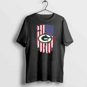 American Flag Green Bay Packers shirt 4th of July Shirt