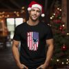 American Flag New England Patriots T-Shirt 4Th Of July T-Shirt - Image 4