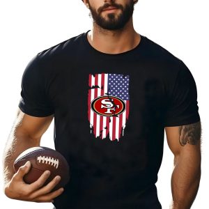American Flag San Francisco 49ers shirt 4th of July Shirt