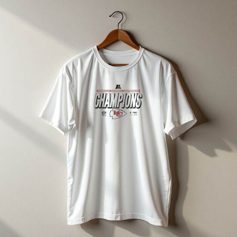 American Football Conference Champions Kansas City Chiefs Super Bowl Lix Afc 2024 T Shirt T Shirt 1 1