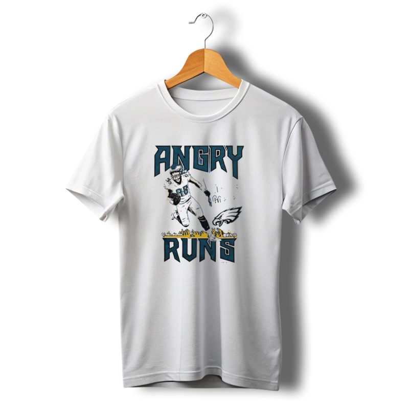 Angry Runs Dallas Goedert Eagles Nflpa Network 88 T Shirt T Shirt 1 1