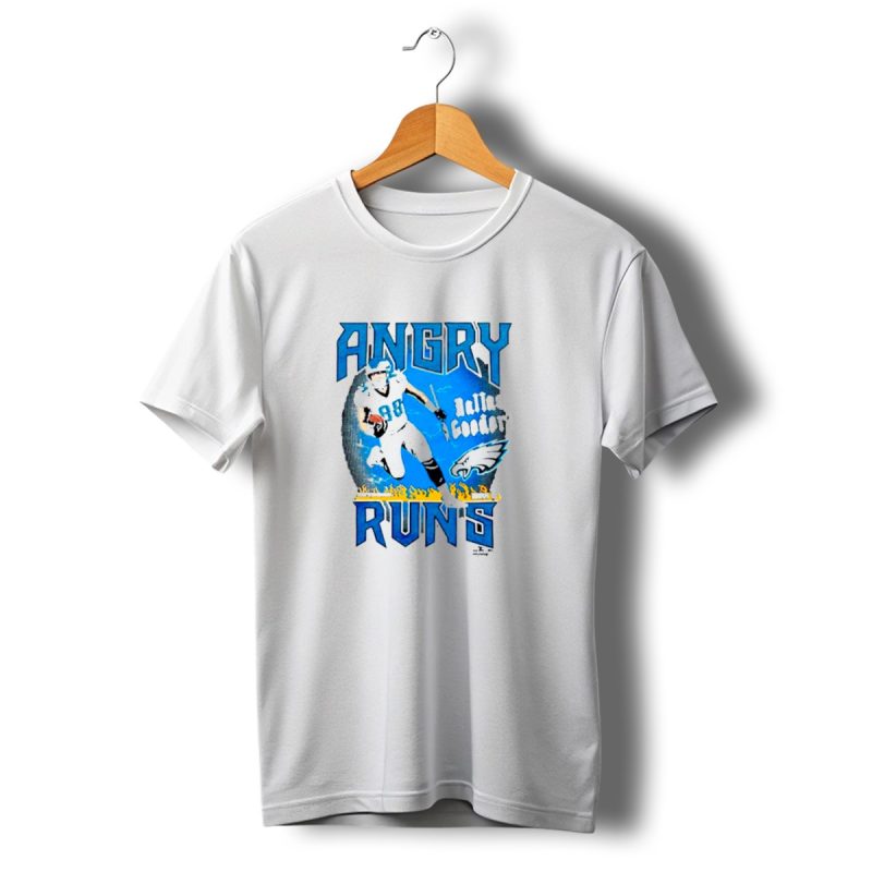 Angry Runs Dallas Goedert Philadelphia Eagles T Shirt T Shirt 1 1