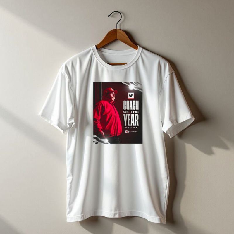 Ap Coach Of The Year Finalist Andy Reid Kansas City Chiefs T Shirt T Shirt 1 1