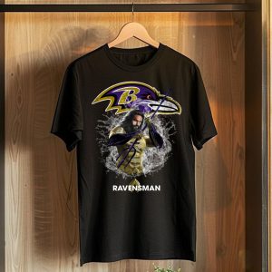 Aquaman Ravensman Baltimore Ravens T-Shirt