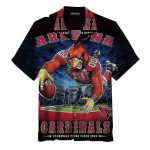 Arizona Cardinals Aggressive Mascot Hawaiian Shirt