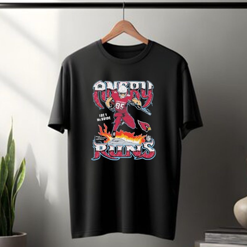 Arizona Cardinals Angry Runs Trey Mcbride Nfl T Shirt 1 T Shirt 1