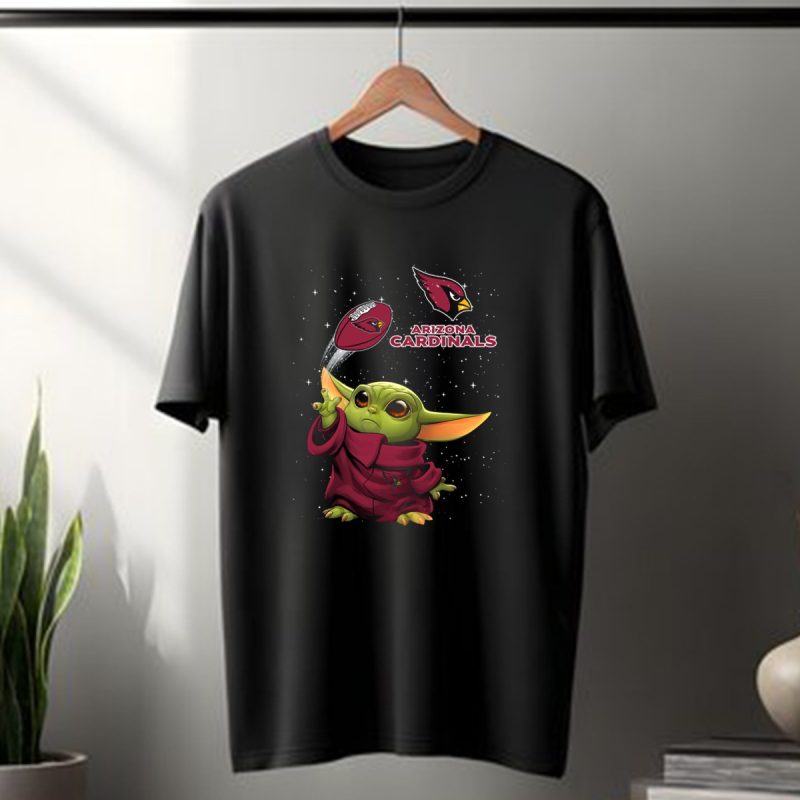 Arizona Cardinals Baby Yoda Football Force T Shirt 1 T Shirt 1