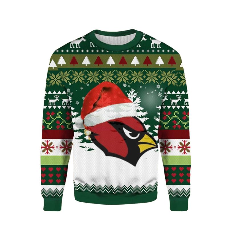 Arizona Cardinals Birdgang Ugly Sweater 1