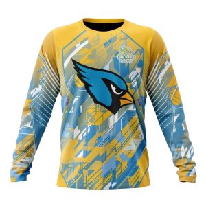 Arizona Cardinals Childhood Cancers AOP Sweatshirt