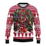 Arizona Cardinals Christmas Tree Ugly Sweater