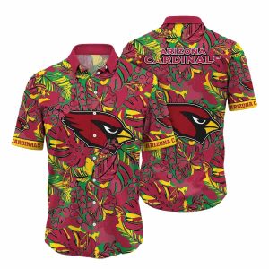 Arizona Cardinals Colorful Tropical Summer Hawaiian Shirt