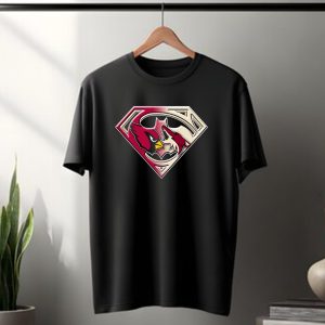 Arizona Cardinals Coyotes Superman Logo Mashup T-Shirt